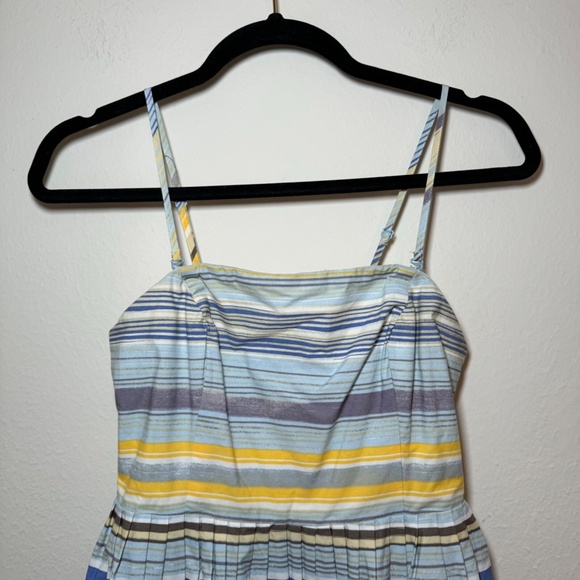 Maeve Anthropologie Multicolor Stripe Sundress Women’s Size 2 Summer Cotton - Picture 2 of 8